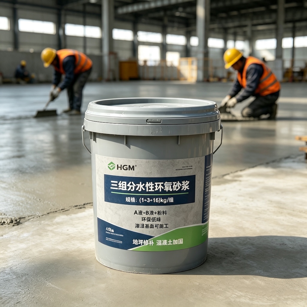 竹溪三组份水性环氧砂浆